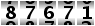 87671
